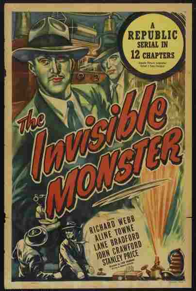 The Invisible Monster (1950) starring Richard Webb on DVD on DVD
