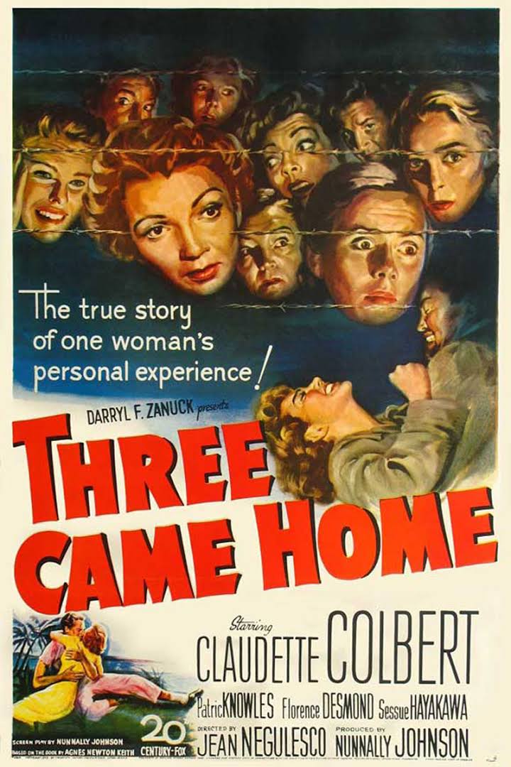 Three Came Home (1950) starring Claudette Colbert on DVD on DVD