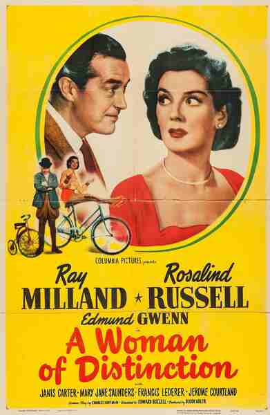 A Woman of Distinction (1950) starring Rosalind Russell on DVD on DVD