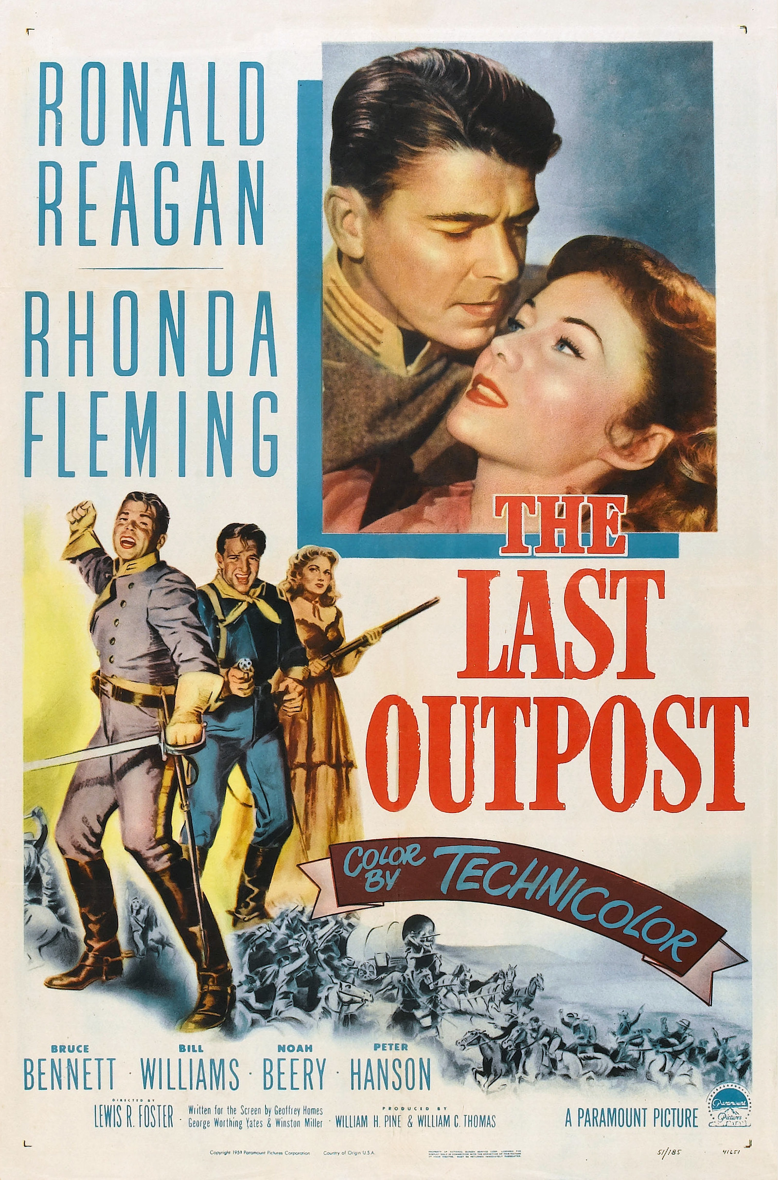 The Last Outpost (1951) starring Ronald Reagan on DVD on DVD