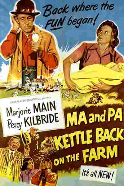 Ma and Pa Kettle Back on the Farm (1951) starring Marjorie Main on DVD on DVD