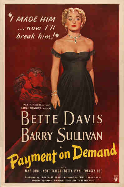 Payment on Demand (1951) with English Subtitles on DVD on DVD