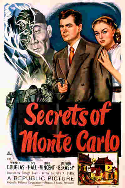 Secrets of Monte Carlo (1951) starring Warren Douglas on DVD on DVD