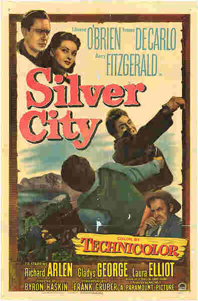 Silver City (1951) starring Edmond O'Brien on DVD on DVD