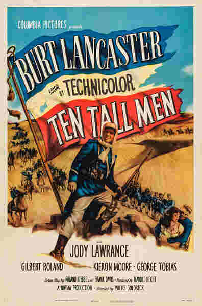 Ten Tall Men (1951) starring Burt Lancaster on DVD on DVD