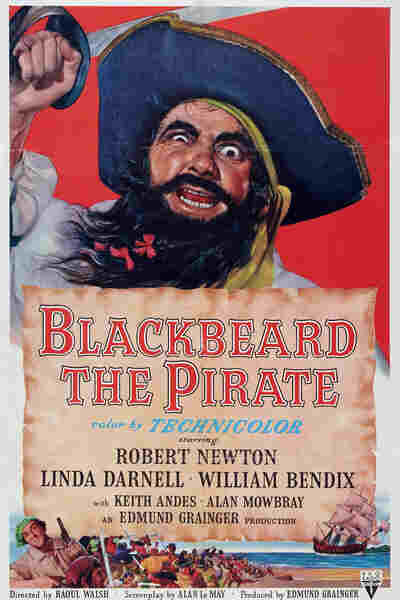 Blackbeard, the Pirate (1952) starring Robert Newton on DVD on DVD