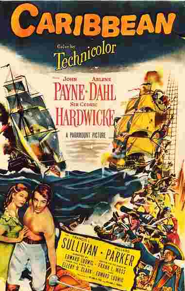 Caribbean (1952) starring John Payne on DVD on DVD