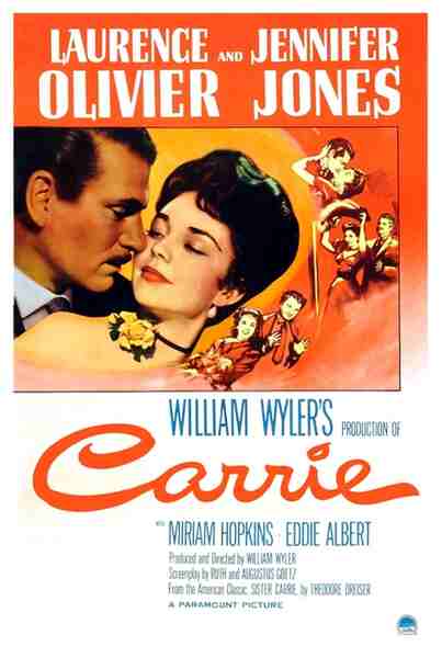Carrie (1952) starring Laurence Olivier on DVD on DVD