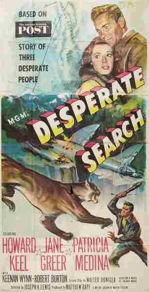 Desperate Search (1952) starring Howard Keel on DVD on DVD