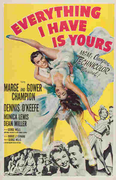Everything I Have Is Yours (1952) starring Marge Champion on DVD on DVD