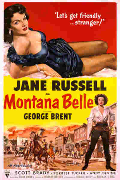 Montana Belle (1952) starring Jane Russell on DVD on DVD
