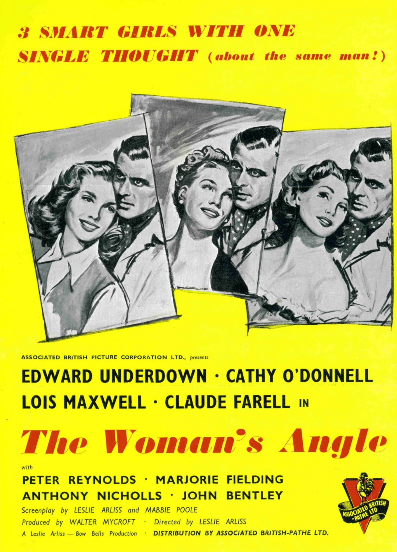 The Woman's Angle (1952) starring Ernest Thesiger on DVD on DVD