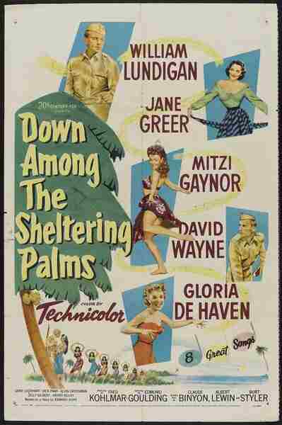 Down Among the Sheltering Palms (1953) starring William Lundigan on DVD on DVD