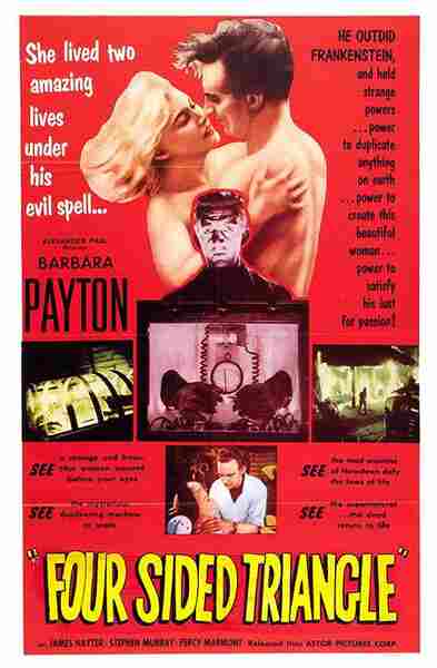 Four Sided Triangle (1953) starring Barbara Payton on DVD on DVD