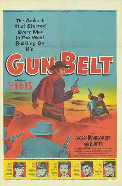 Gun Belt (1953) starring George Montgomery on DVD on DVD