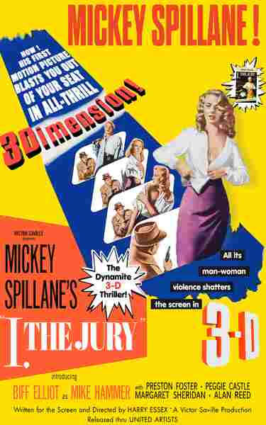 I, the Jury (1953) starring Biff Elliot on DVD on DVD