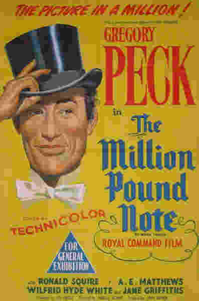 Man with a Million (1954) starring Gregory Peck on DVD on DVD