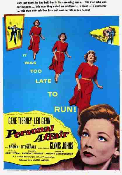 Personal Affair (1953) starring Gene Tierney on DVD on DVD