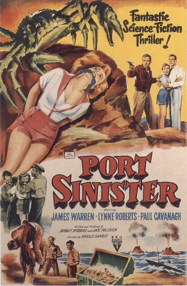 Port Sinister (1953) starring James Warren on DVD on DVD