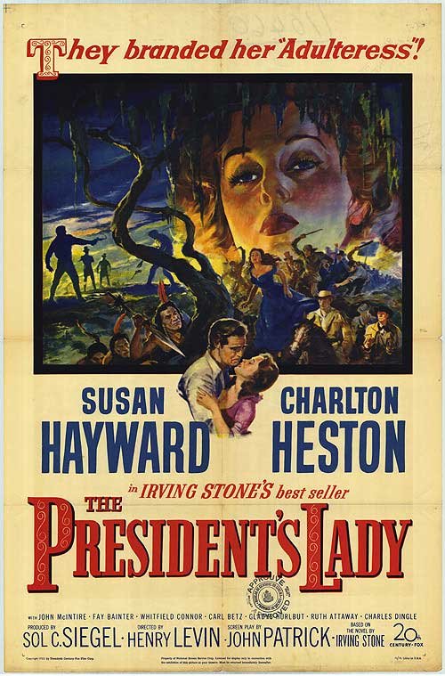 The President's Lady (1953) starring Susan Hayward on DVD on DVD