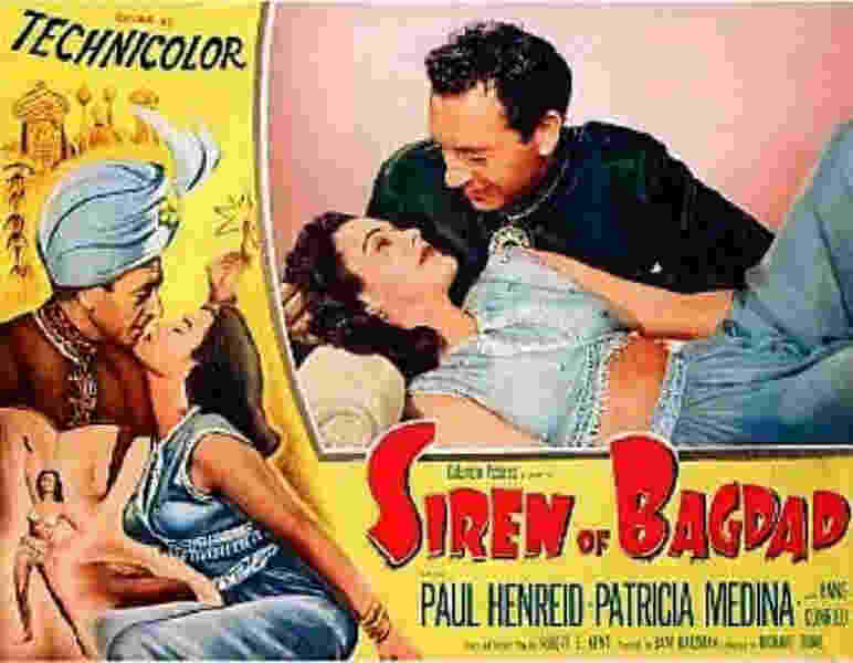 Siren of Bagdad (1953) starring Paul Henreid on DVD on DVD
