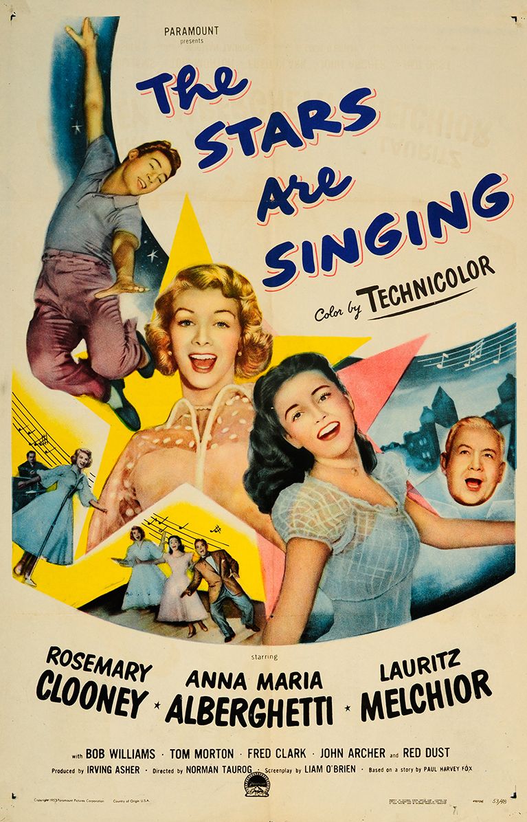 The Stars Are Singing (1953) starring Rosemary Clooney on DVD on DVD