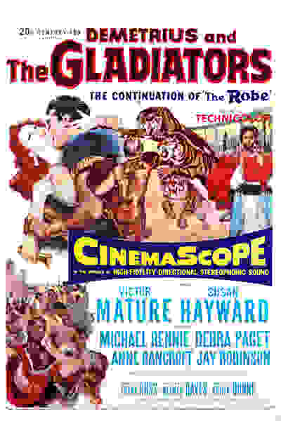 Demetrius and the Gladiators (1954) starring Victor Mature on DVD on DVD