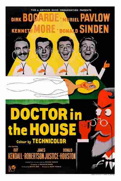 Doctor in the House (1954) starring Dirk Bogarde on DVD on DVD