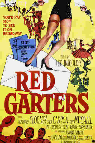 Red Garters (1954) starring Rosemary Clooney on DVD on DVD