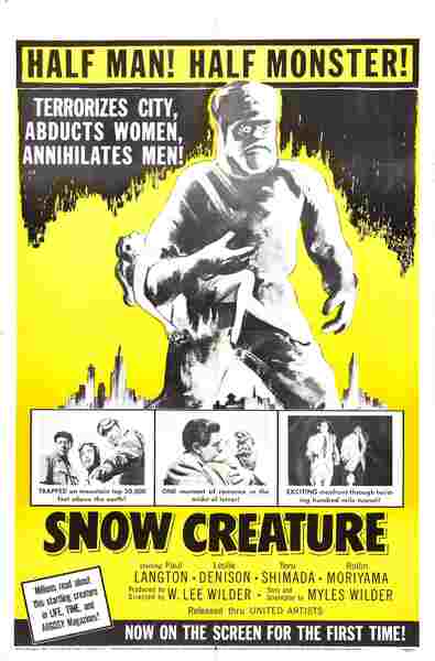 The Snow Creature (1954) starring Paul Langton on DVD on DVD