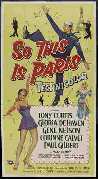 So This Is Paris (1954) starring Tony Curtis on DVD on DVD