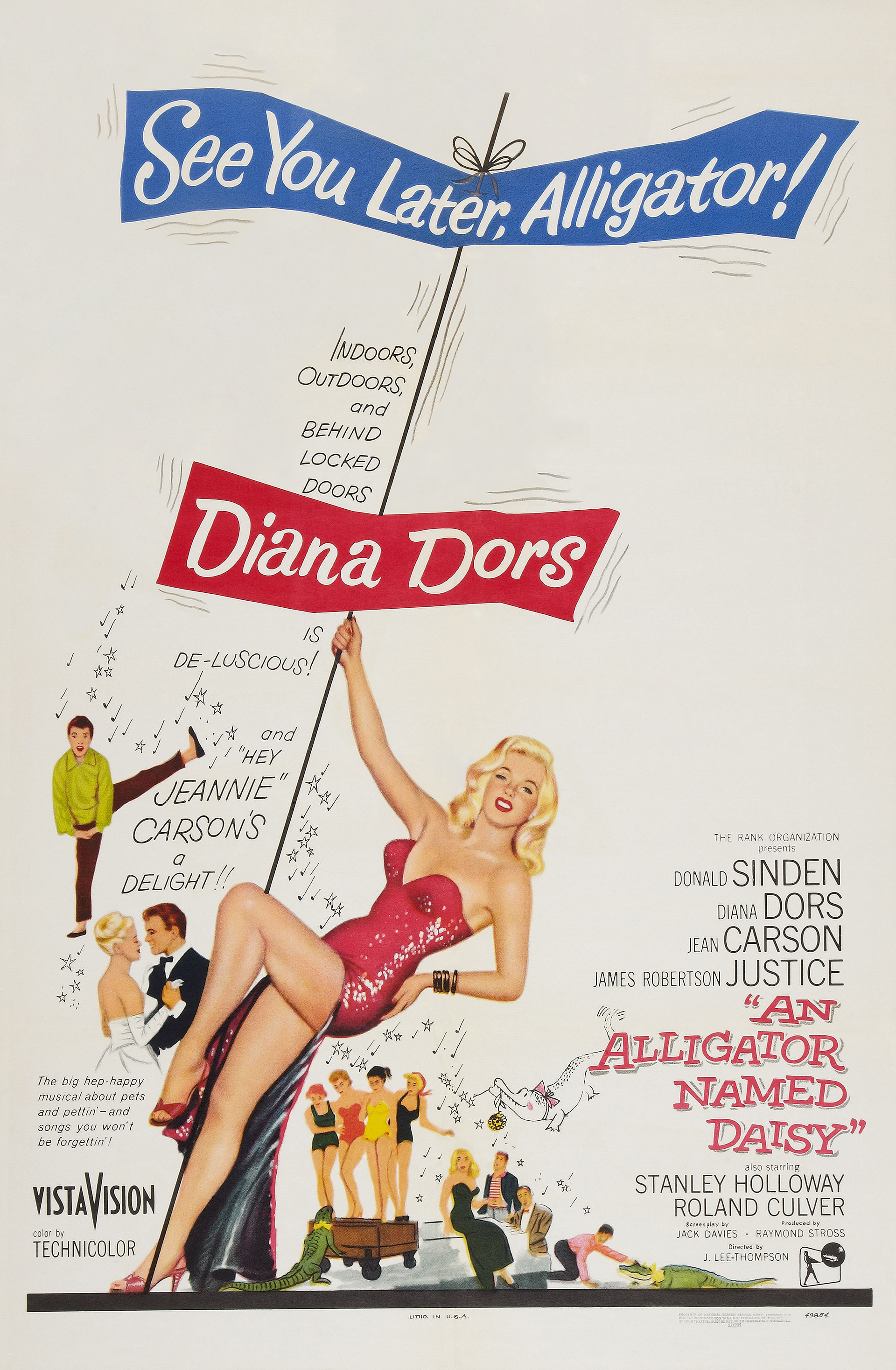 An Alligator Named Daisy (1955) starring Donald Sinden on DVD on DVD