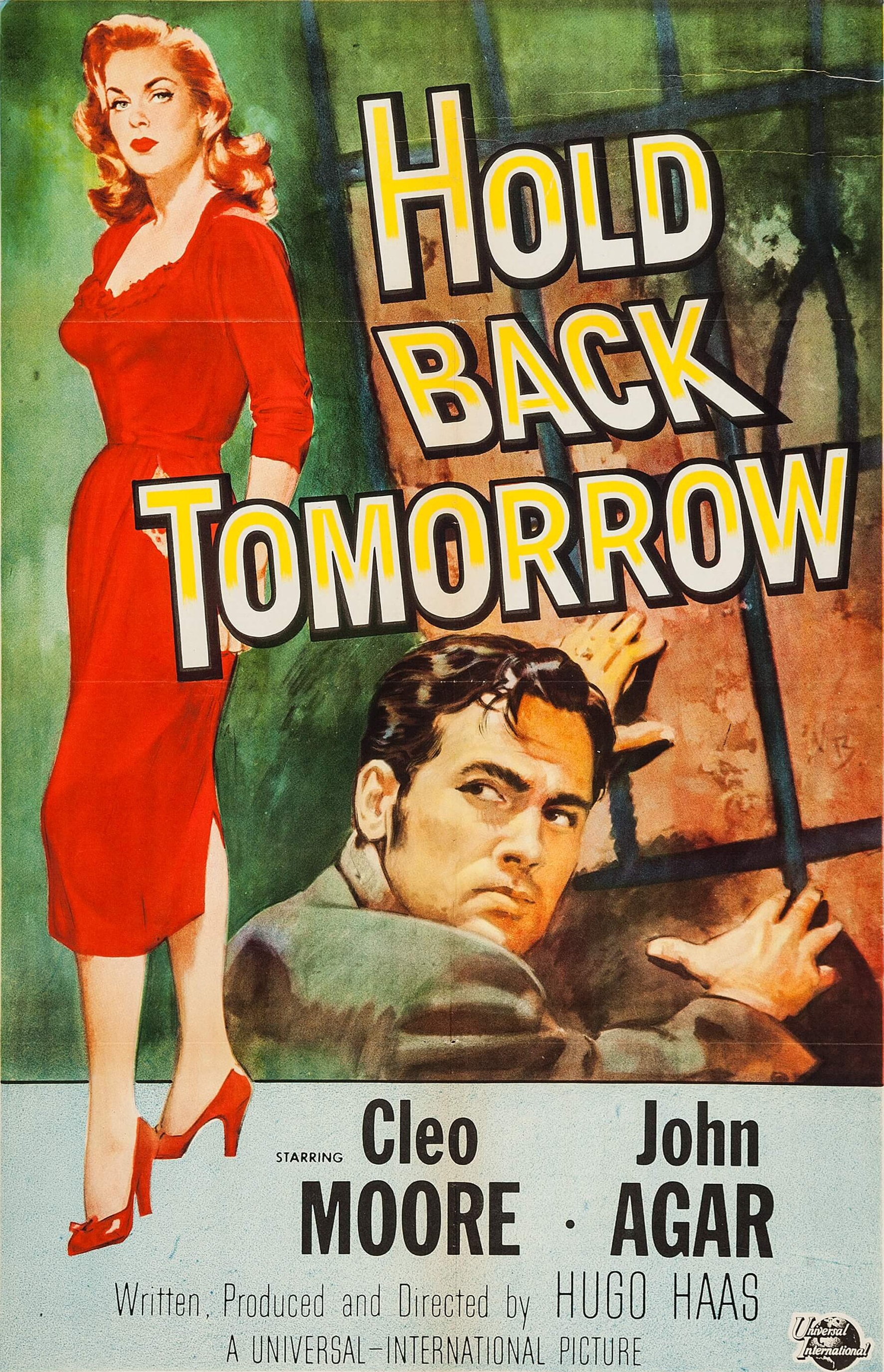 Hold Back Tomorrow (1955) starring John Agar on DVD on DVD