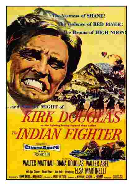The Indian Fighter (1955) starring Kirk Douglas on DVD on DVD