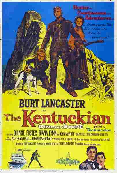 The Kentuckian (1955) starring Burt Lancaster on DVD on DVD