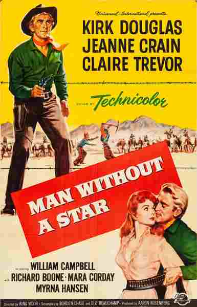 Man Without a Star (1955) starring Kirk Douglas on DVD on DVD