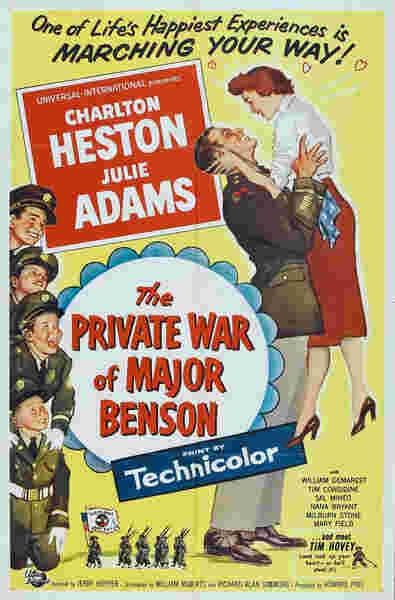The Private War of Major Benson (1955) starring Charlton Heston on DVD on DVD