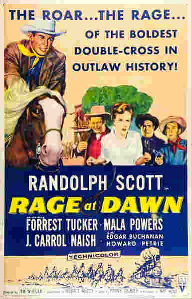 Rage at Dawn (1955) starring Randolph Scott on DVD on DVD