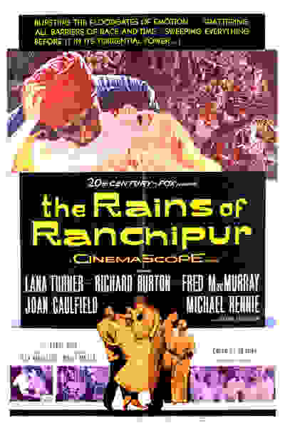 The Rains of Ranchipur (1955) starring Lana Turner on DVD on DVD