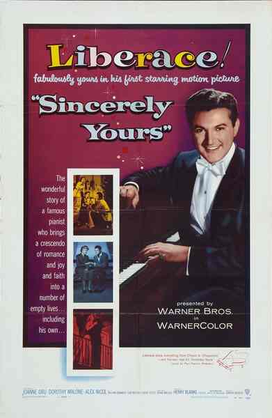Sincerely Yours (1955) starring Liberace on DVD on DVD