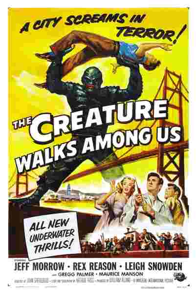 The Creature Walks Among Us (1956) starring Jeff Morrow on DVD on DVD