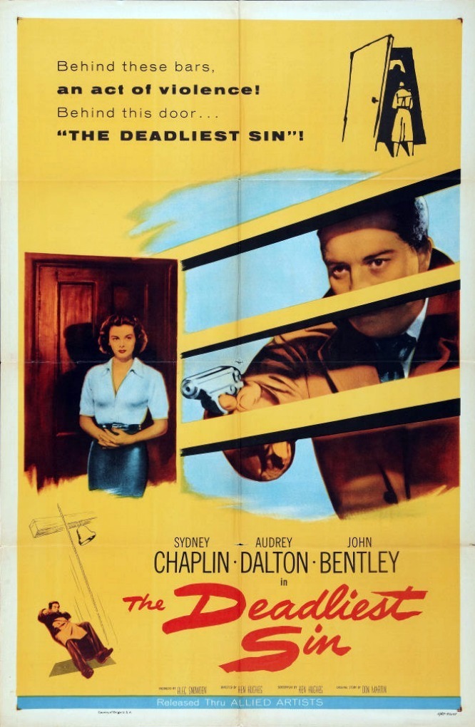 The Deadliest Sin (1955) starring Sydney Chaplin on DVD on DVD