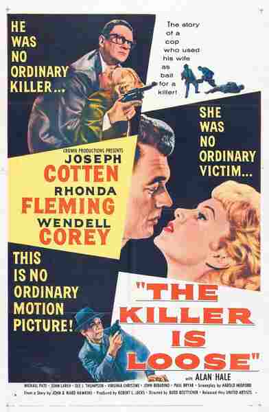 The Killer Is Loose (1956) starring Joseph Cotten on DVD on DVD