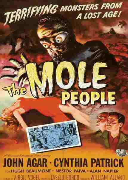 The Mole People (1956) starring John Agar on DVD on DVD