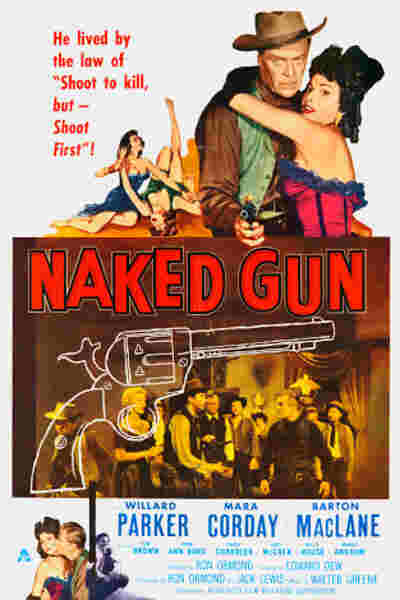 Naked Gun (1956) starring Willard Parker on DVD on DVD