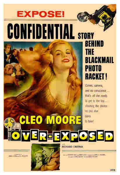 Over-Exposed (1956) starring Cleo Moore on DVD on DVD
