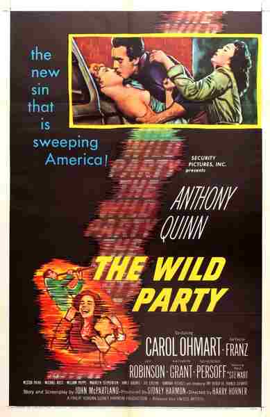 The Wild Party (1956) starring Anthony Quinn on DVD on DVD