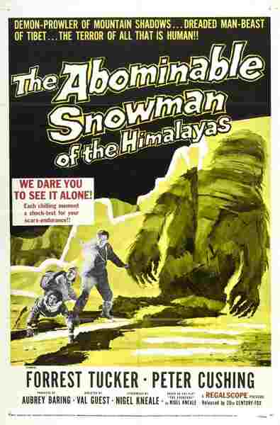 The Abominable Snowman (1957) starring Forrest Tucker on DVD on DVD