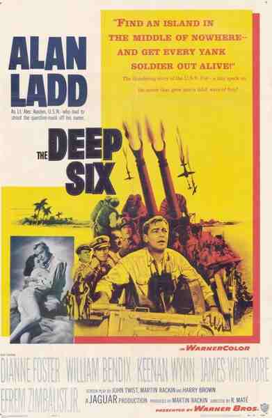 The Deep Six (1958) starring Alan Ladd on DVD on DVD