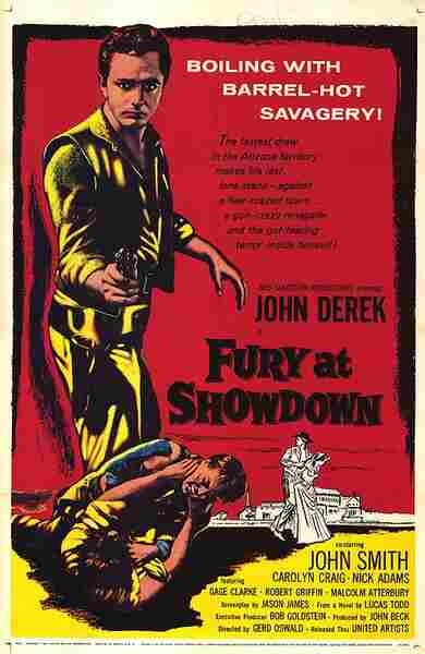 Fury at Showdown (1957) starring John Derek on DVD on DVD